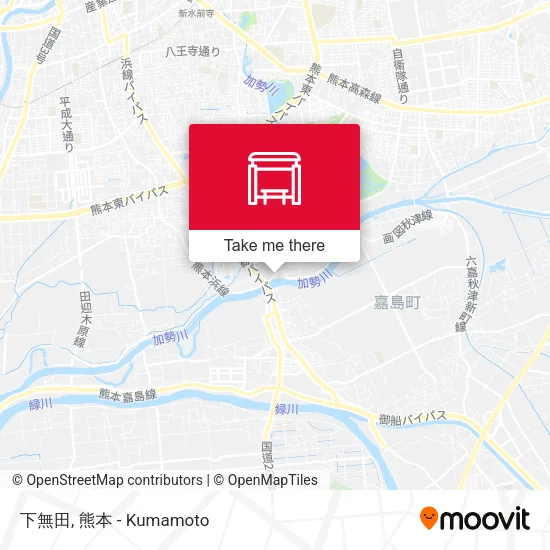 下無田 map