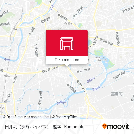田井島（浜線バイパス） map