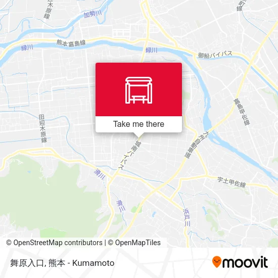 舞原入口 map