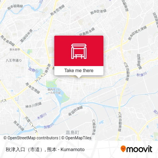 秋津入口（市道） map