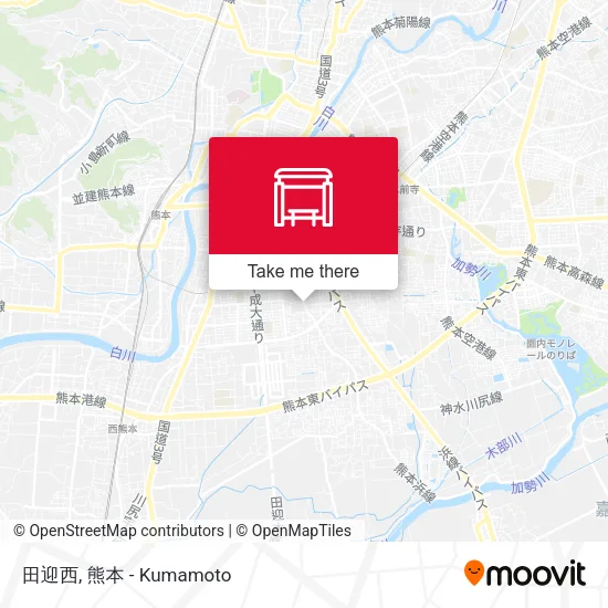 田迎西 map