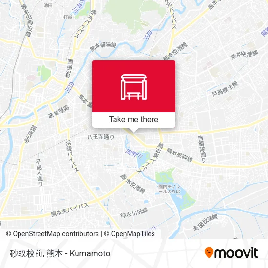 砂取校前 map