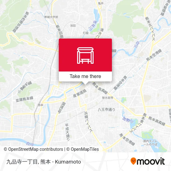 九品寺一丁目 map
