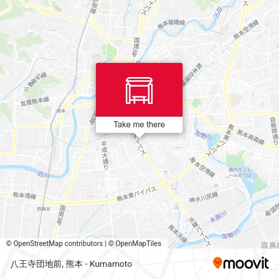 八王寺団地前 map