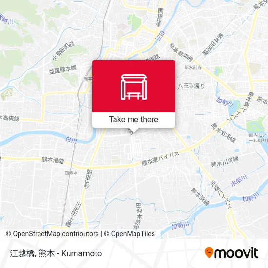 江越橋 map