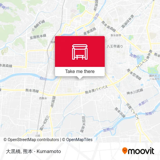 大黒橋 map