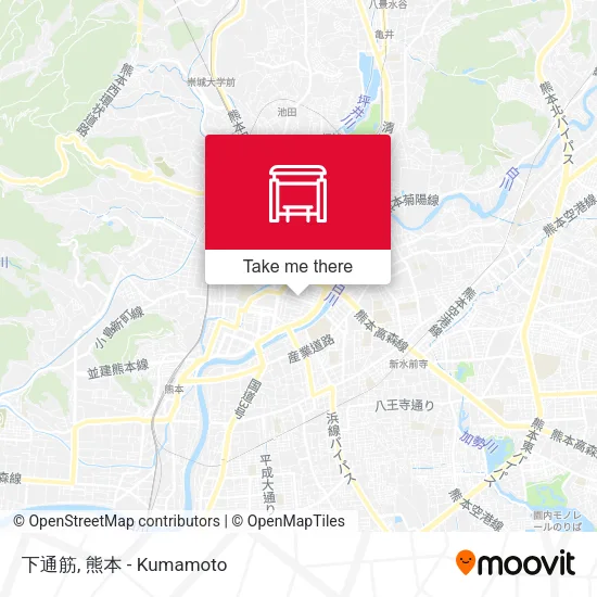 下通筋 map