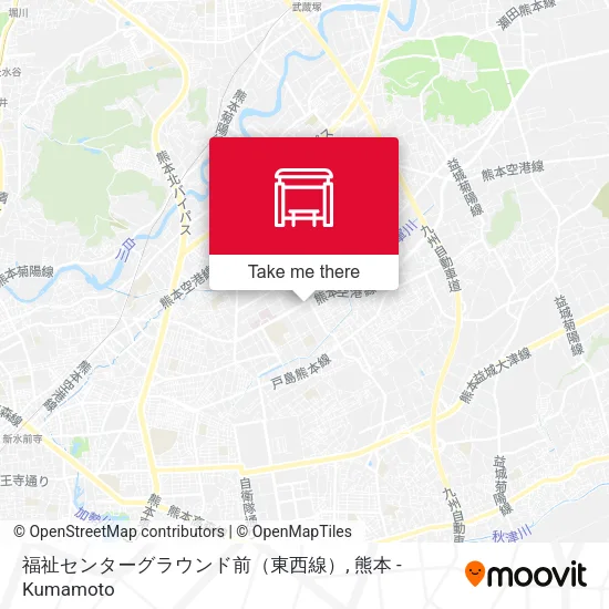 福祉センターグラウンド前（東西線） map