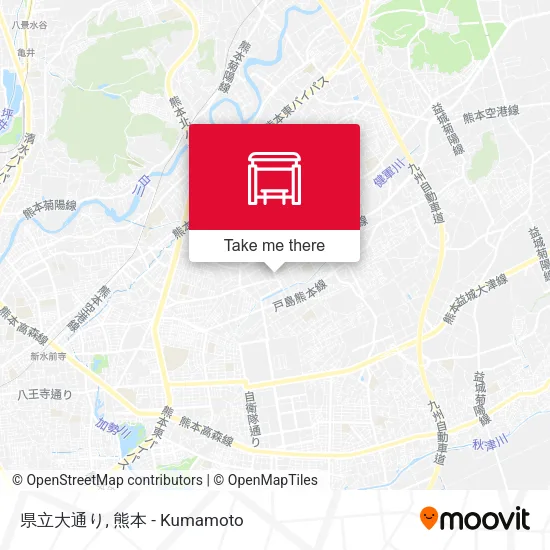 県立大通り map