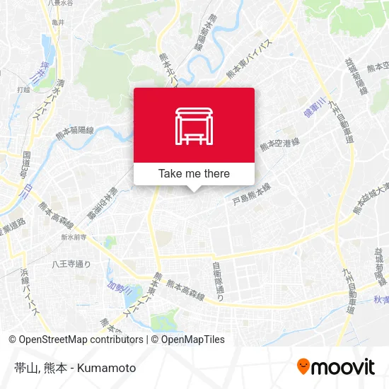 帯山 map