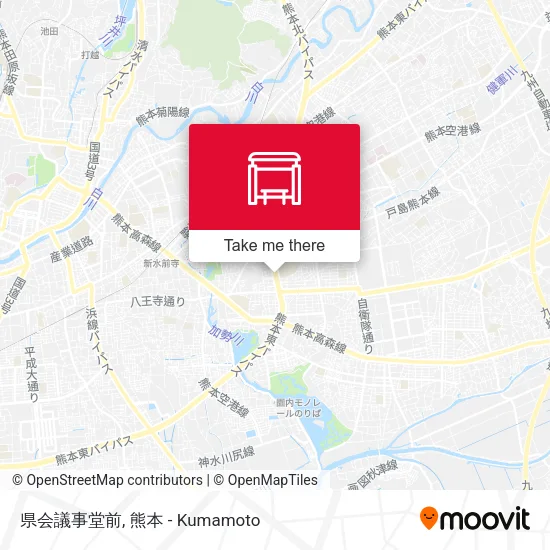 県会議事堂前 map