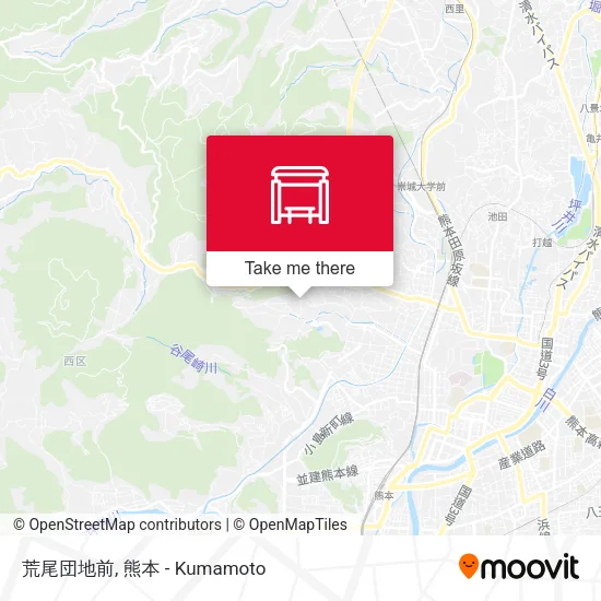 荒尾団地前 map