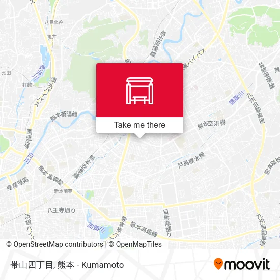 帯山四丁目 map