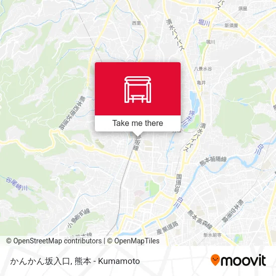 かんかん坂入口 map