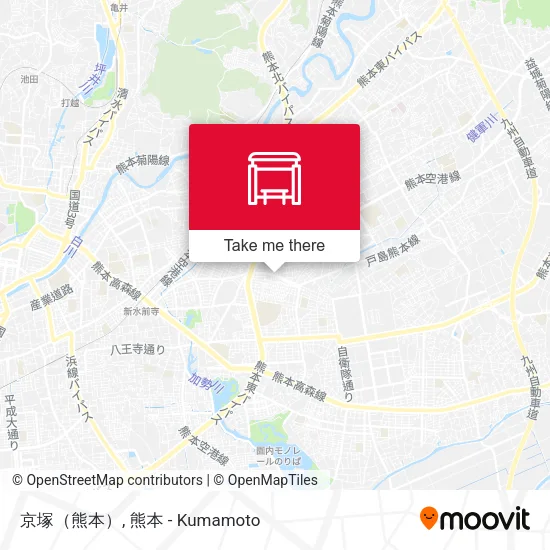 京塚（熊本） map