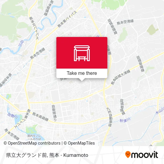 県立大グランド前 map