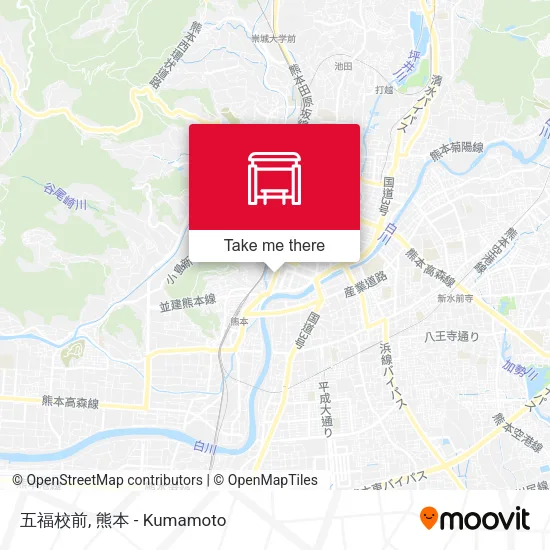 五福校前 map