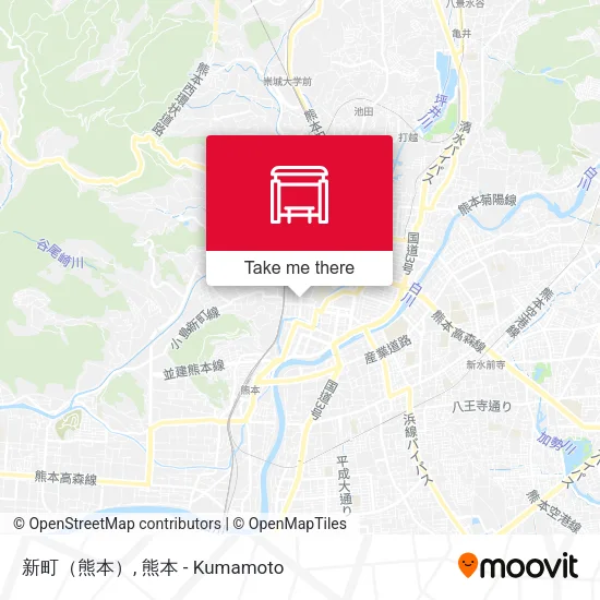 新町（熊本） map