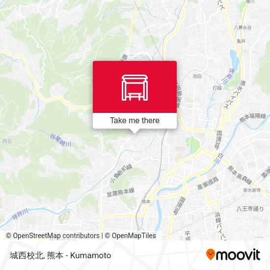 城西校北 map