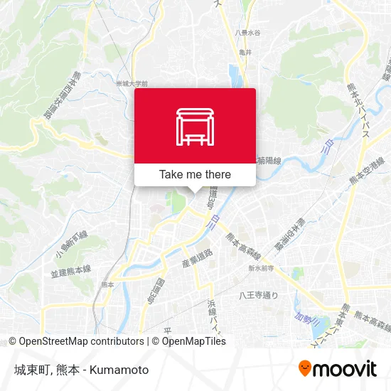 城東町 map