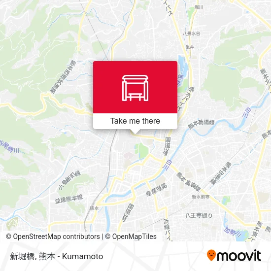 新堀橋 map