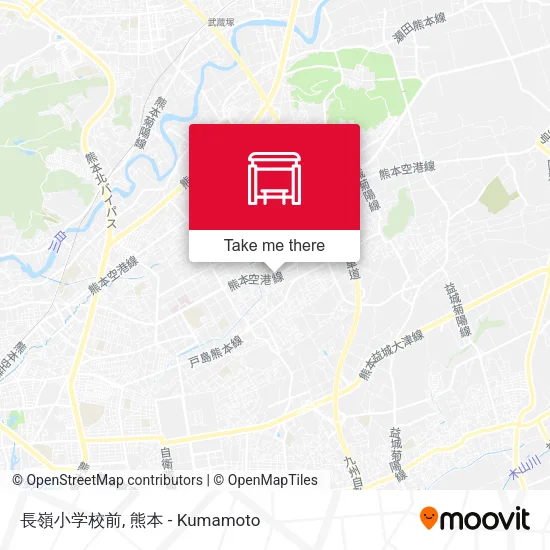 長嶺小学校前 map