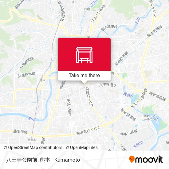 八王寺公園前 map