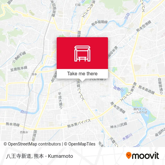 八王寺新道 map