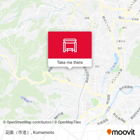 Hanazono (City Road) map