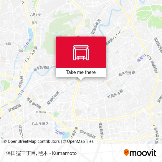 保田窪三丁目 map