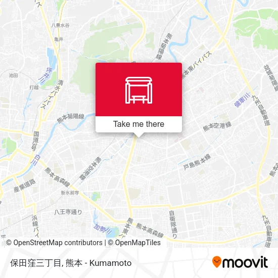 保田窪三丁目 map