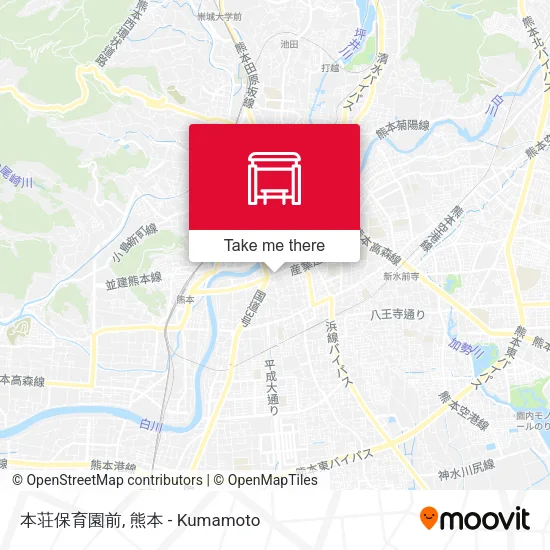 本荘保育園前 map