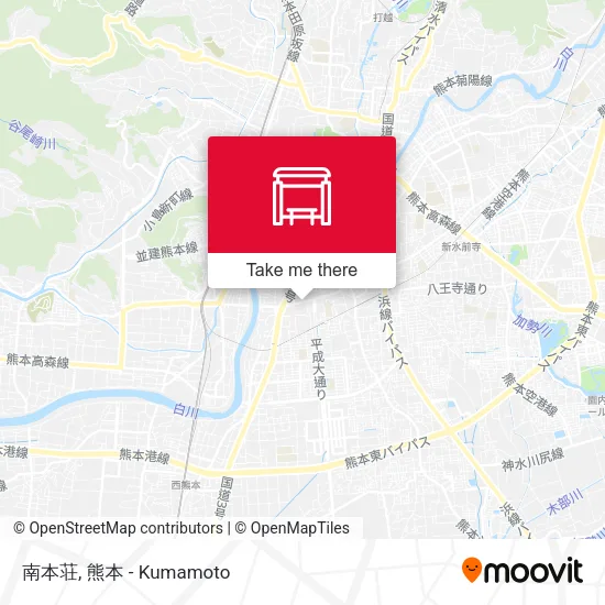南本荘 map
