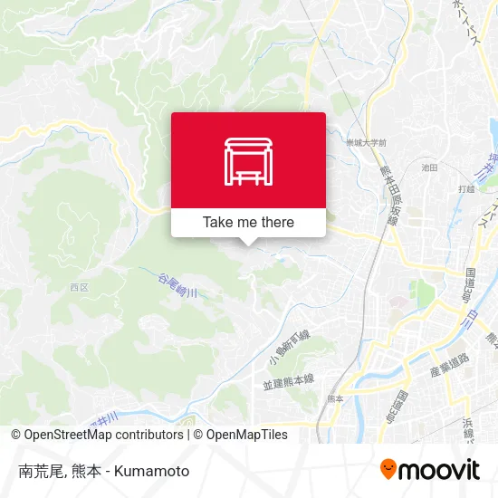 南荒尾 map