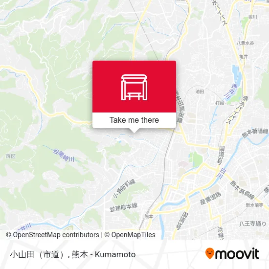 小山田（市道） map