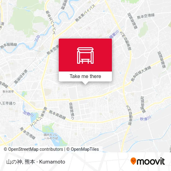 山の神 map