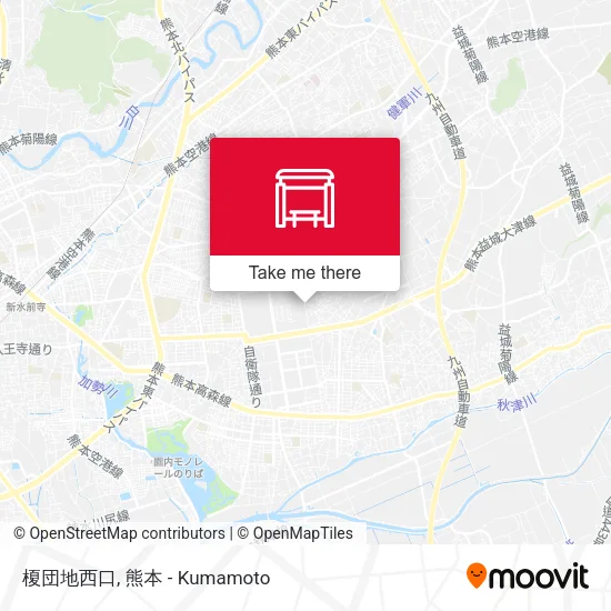 榎団地西口 map