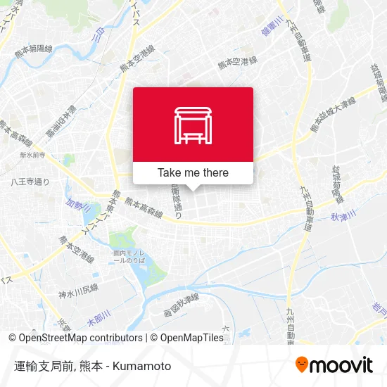 運輸支局前 map