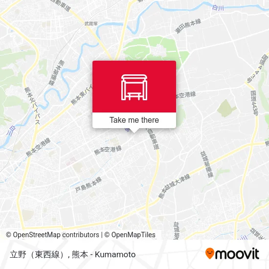 立野（東西線） map
