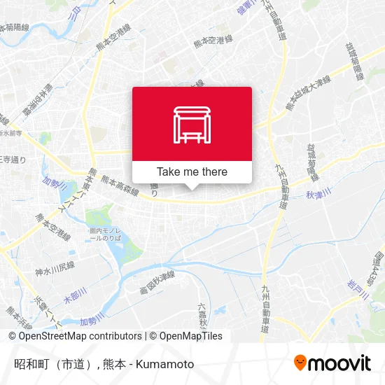 昭和町（市道） map