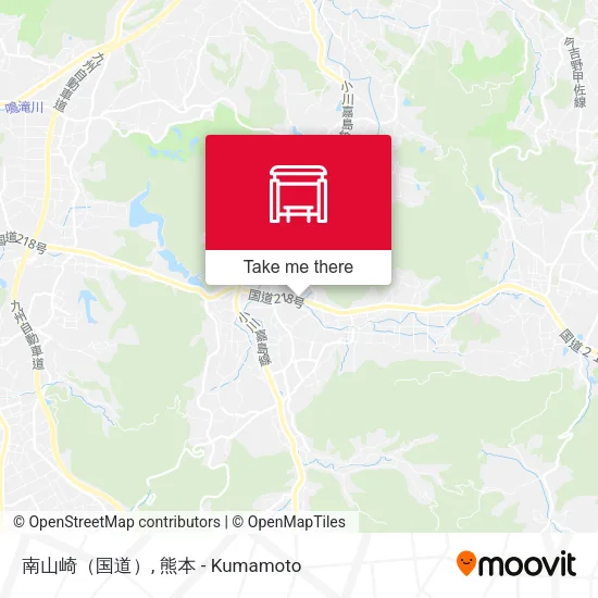 南山崎（国道） map