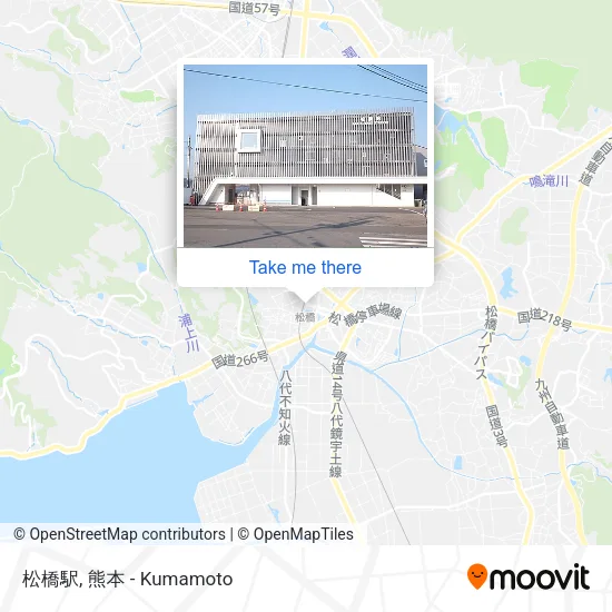松橋駅 map
