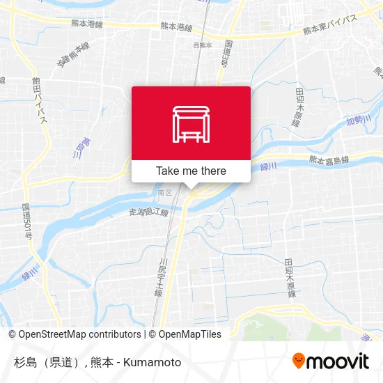 杉島（県道） map