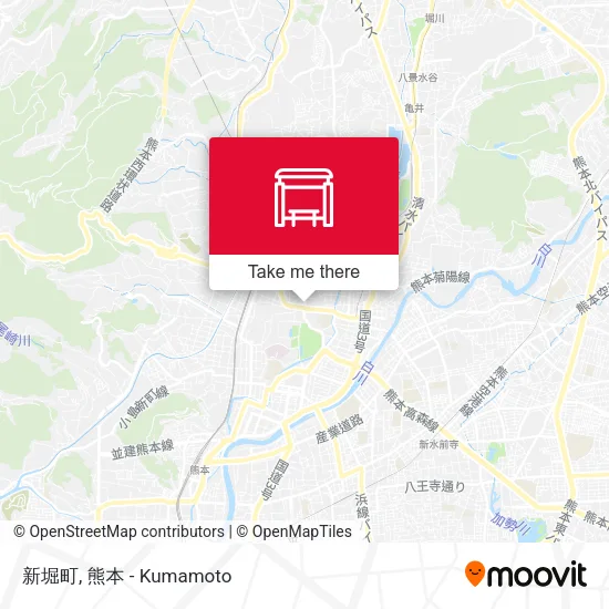 新堀町 map