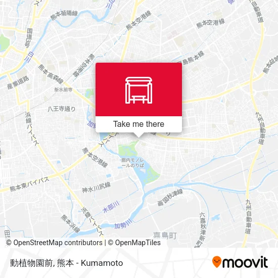 動植物園前 map