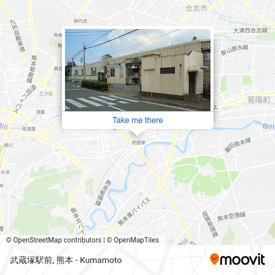 武蔵塚駅前 map