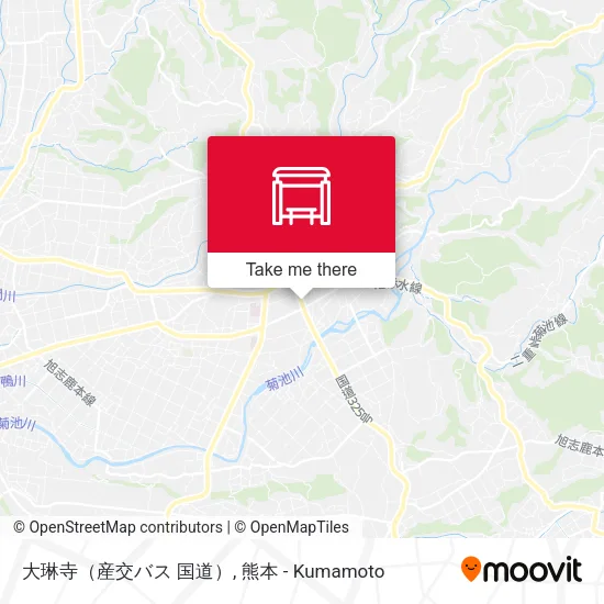 大琳寺（産交バス 国道） map