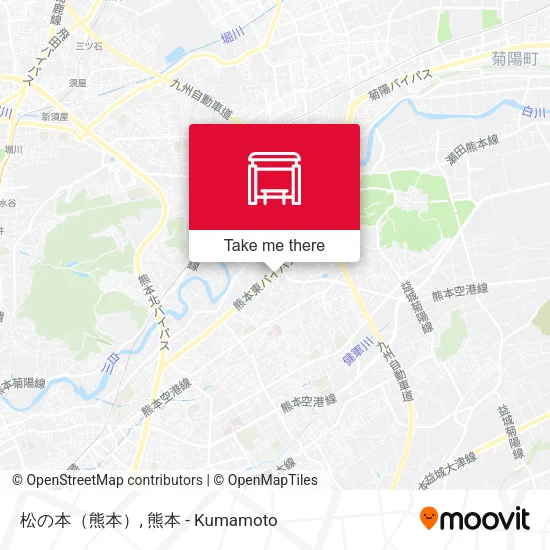 松の本（熊本） map