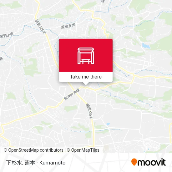 下杉水 map
