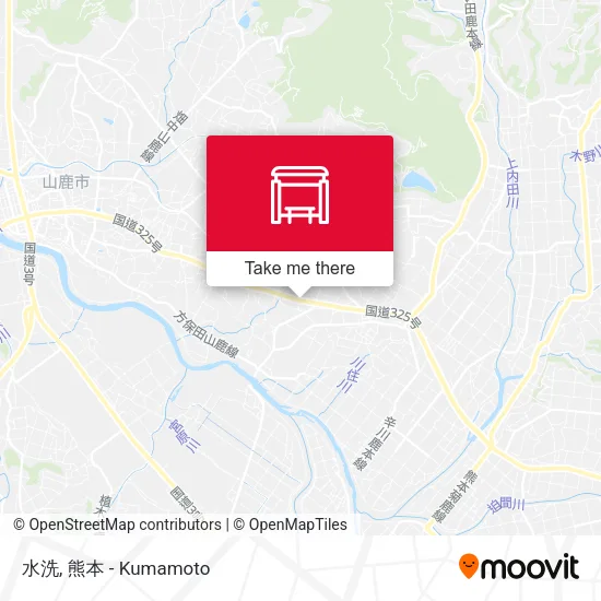 水洗 map